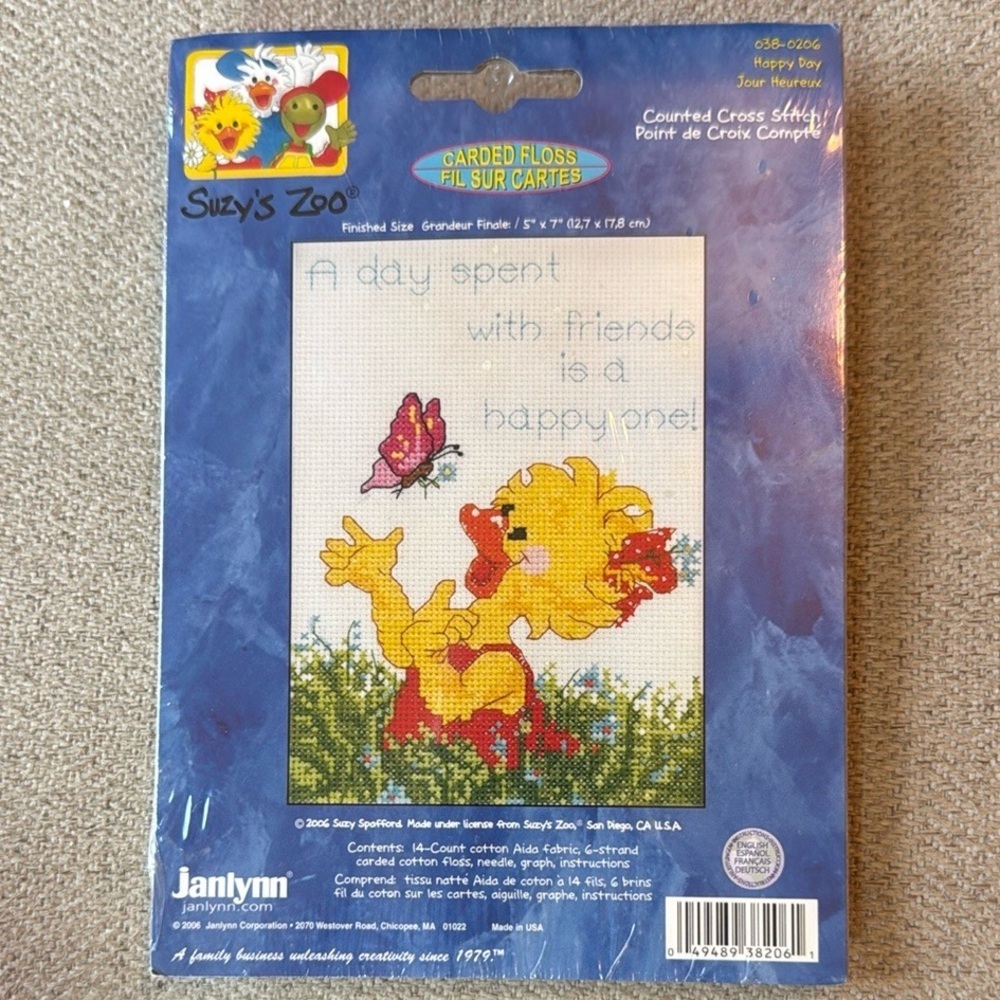 Suzy's Zoo Cross Stitch Kit